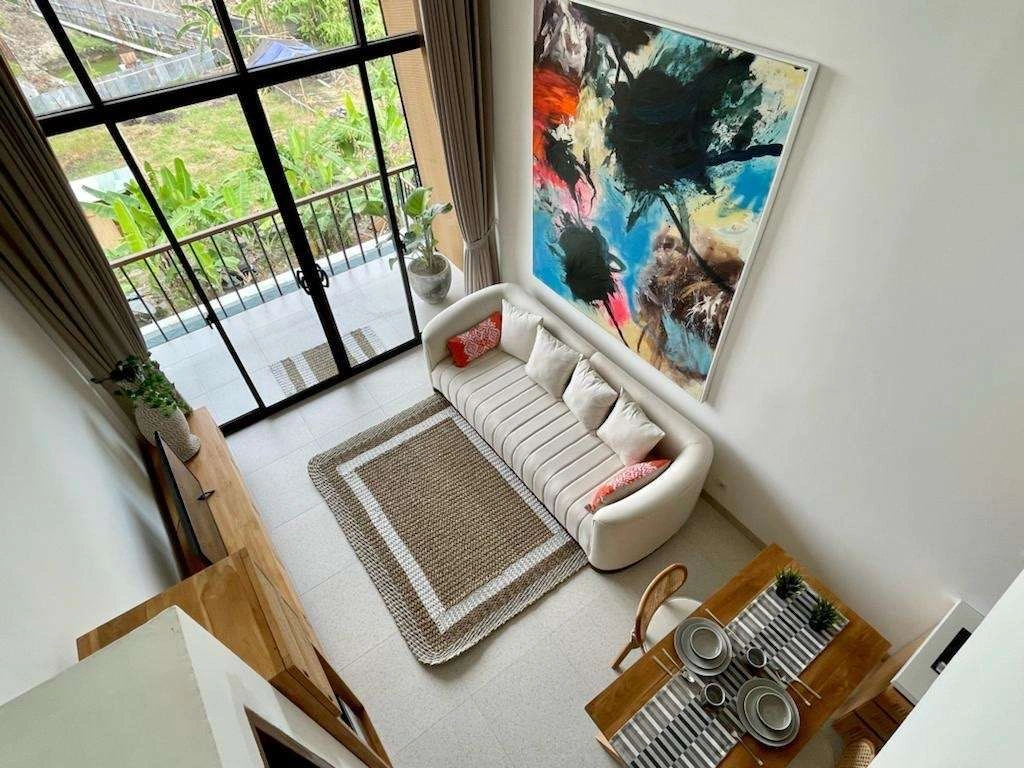 Apartment complex 450 meters from the sandy Batu