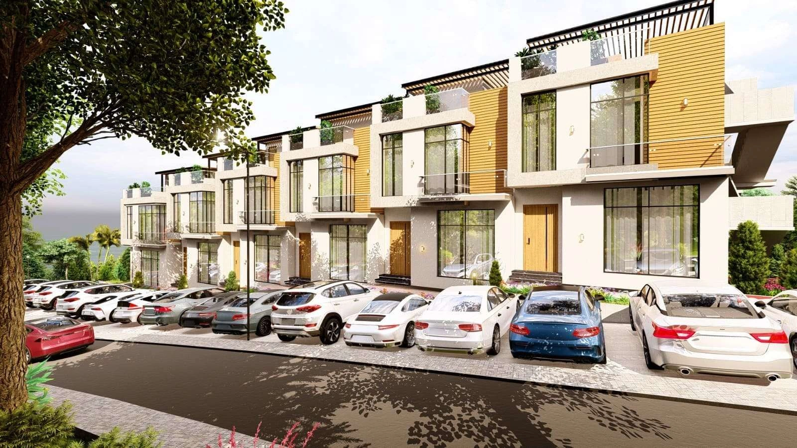 Elite complex of 15 villas near Batumi, Georgia