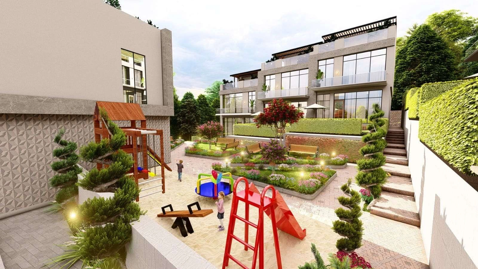 Elite complex of 15 villas near Batumi, Georgia