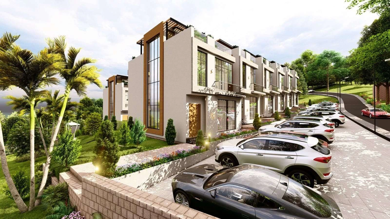 Elite complex of 15 villas near Batumi, Georgia