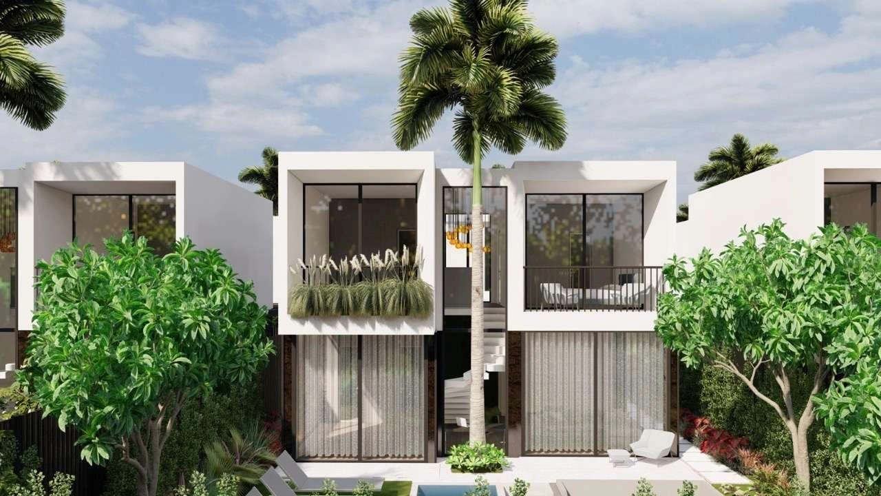 Complex of villas in a quiet and peaceful place