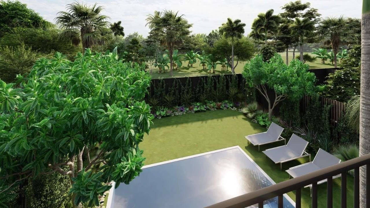 Complex of villas in a quiet and peaceful place