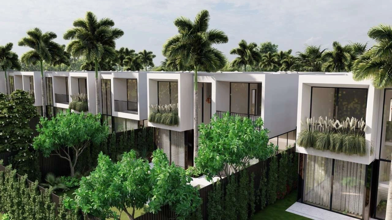 Complex of villas in a quiet and peaceful place