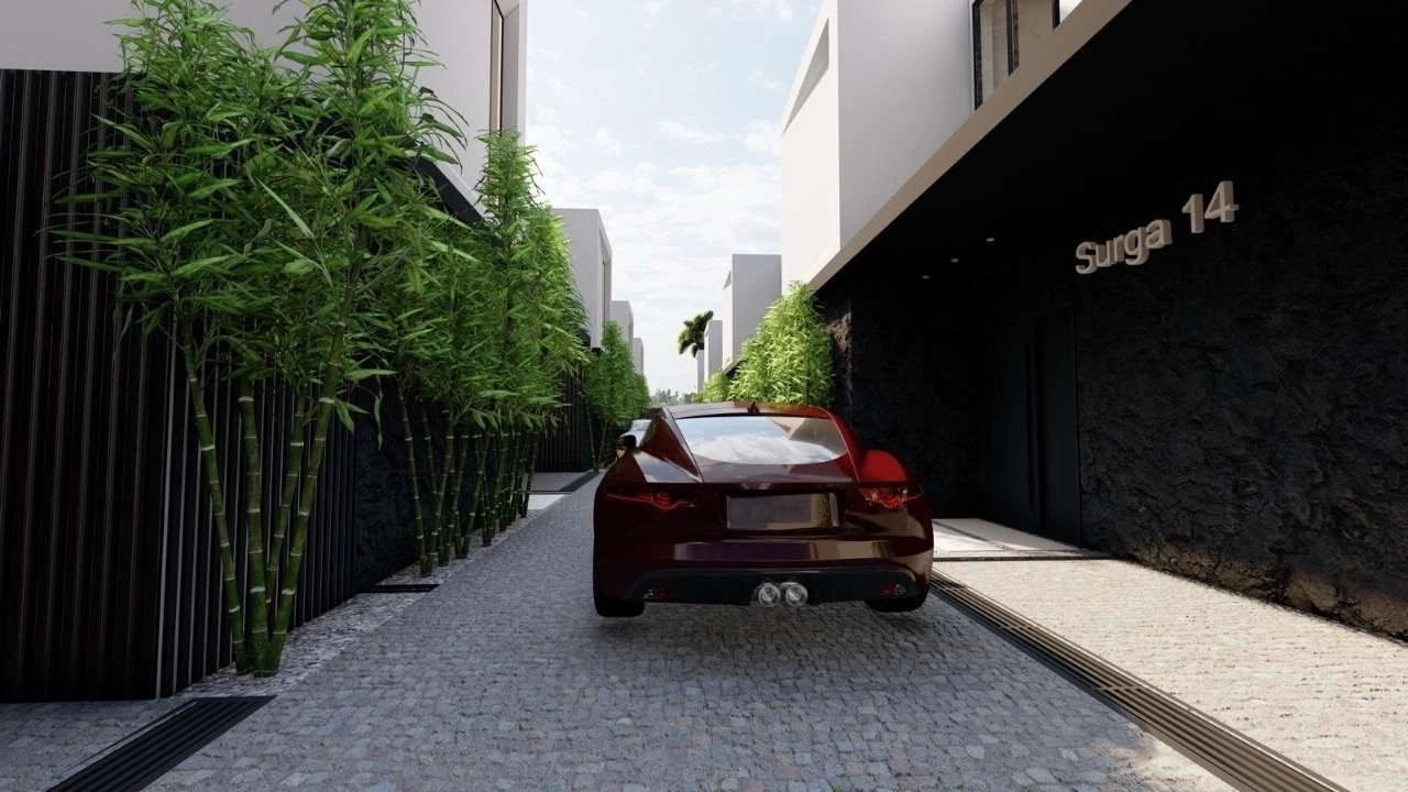 Complex of villas in a quiet and peaceful place