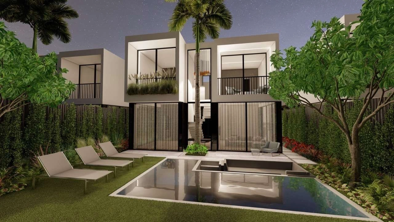 Complex of villas in a quiet and peaceful place