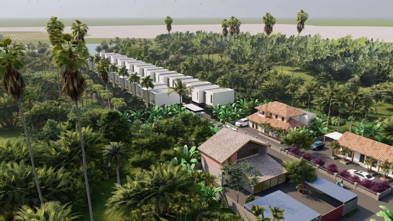 Complex of villas in a quiet and peaceful place
