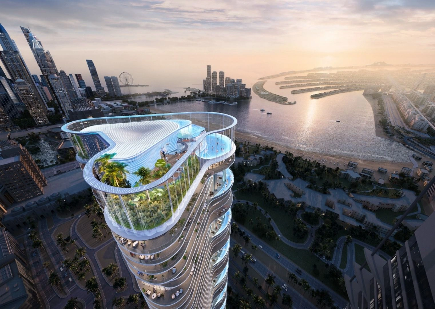 Unique project near coastline in emirate of Dubai, UAE