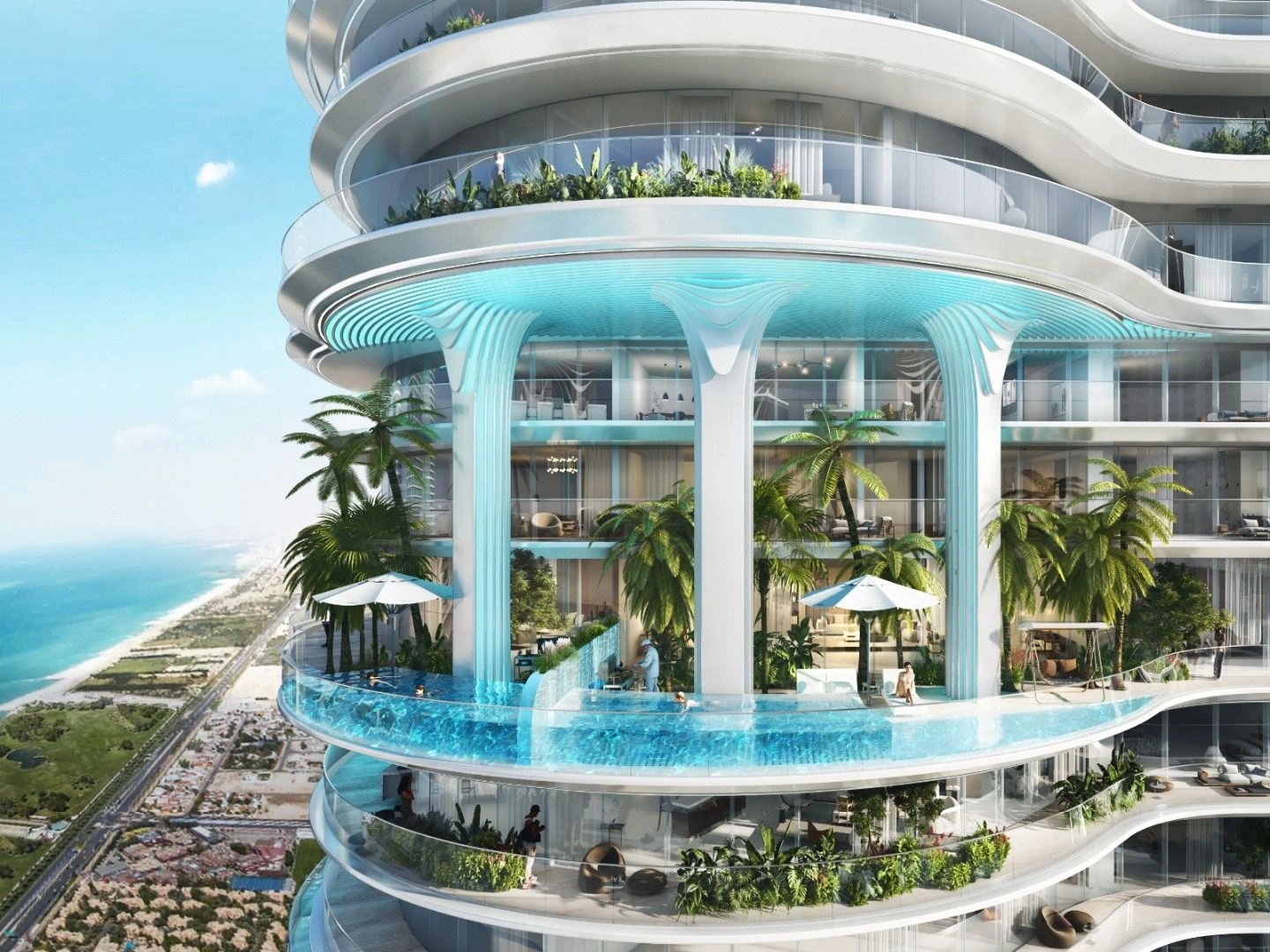Unique project near coastline in emirate of Dubai, UAE