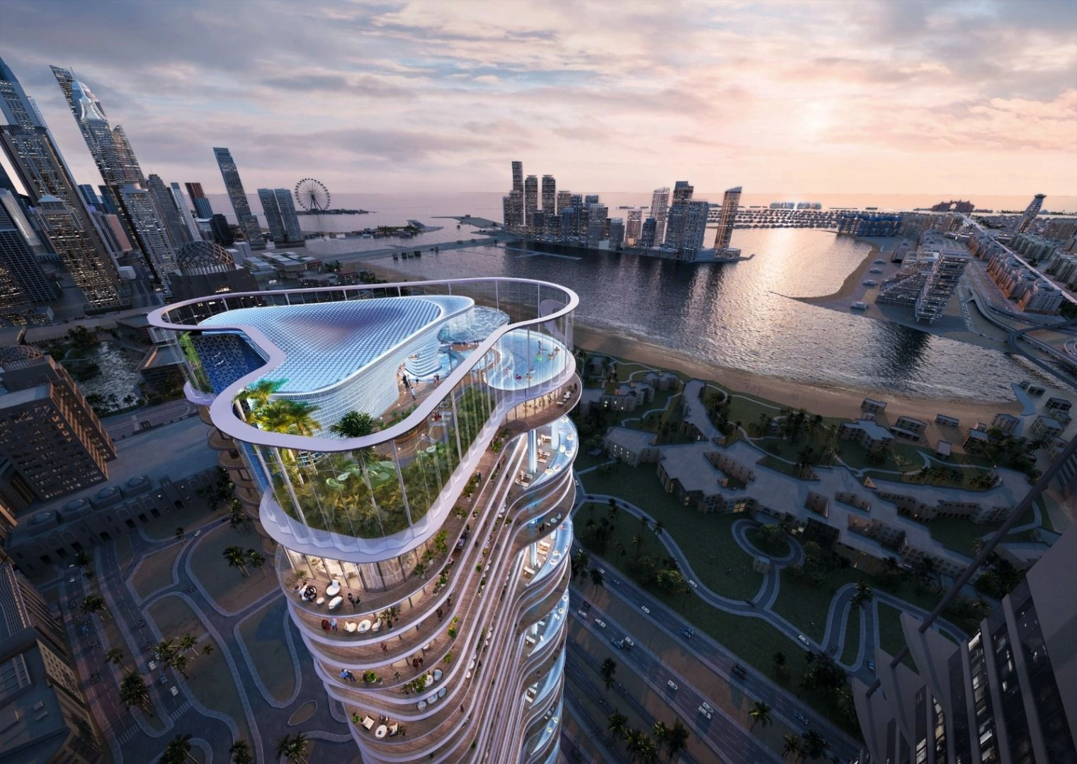 Unique project near coastline in emirate of Dubai, UAE