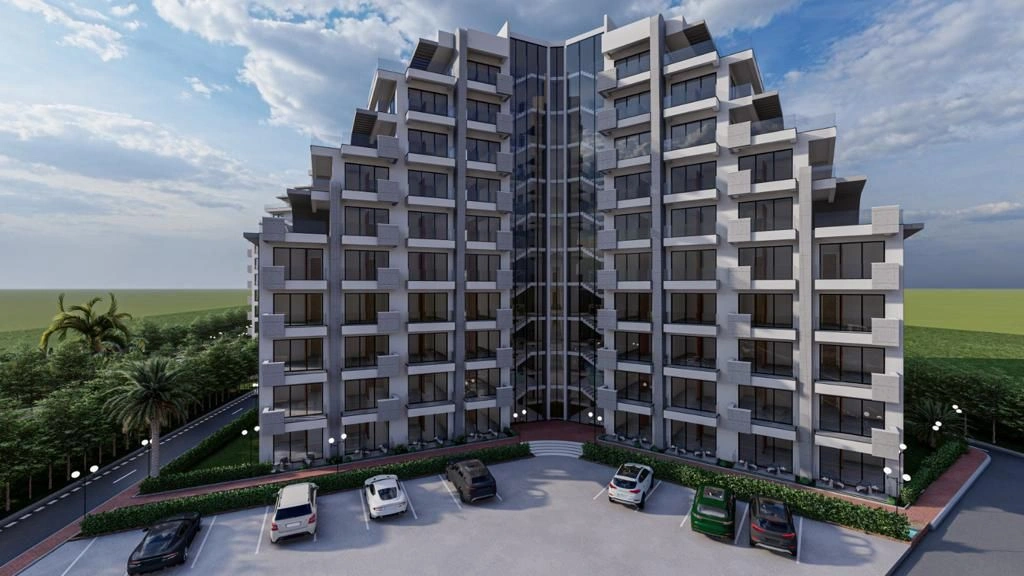 Крупномасштабный курортный жилой комплекс на побережье