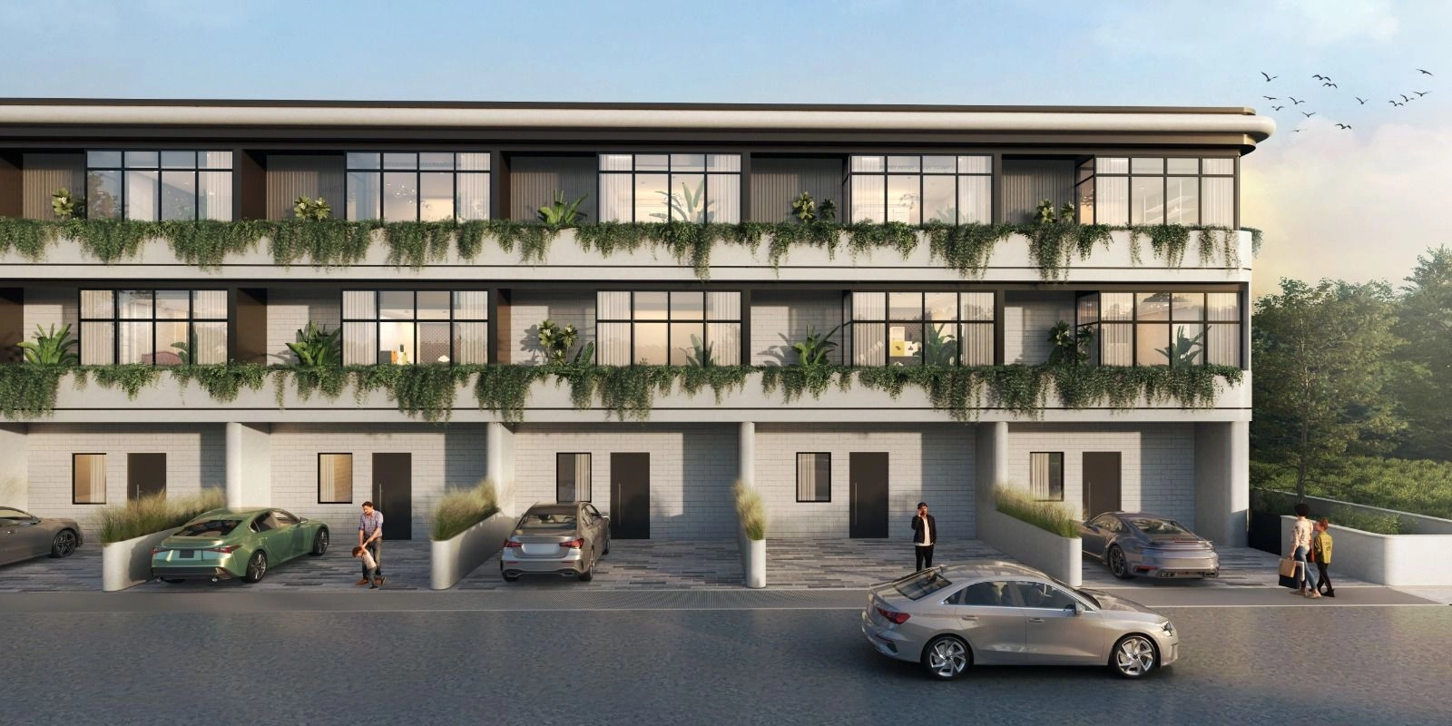 Al Barari bölgesinde townhouse ve villa kompleksi