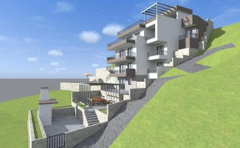 Urban type plot in Podgora, Croatia