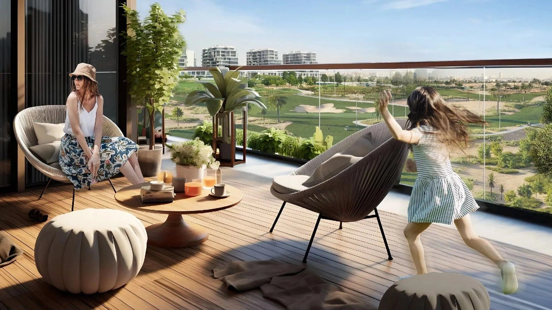 New premium residential complex in the Damac Hills area