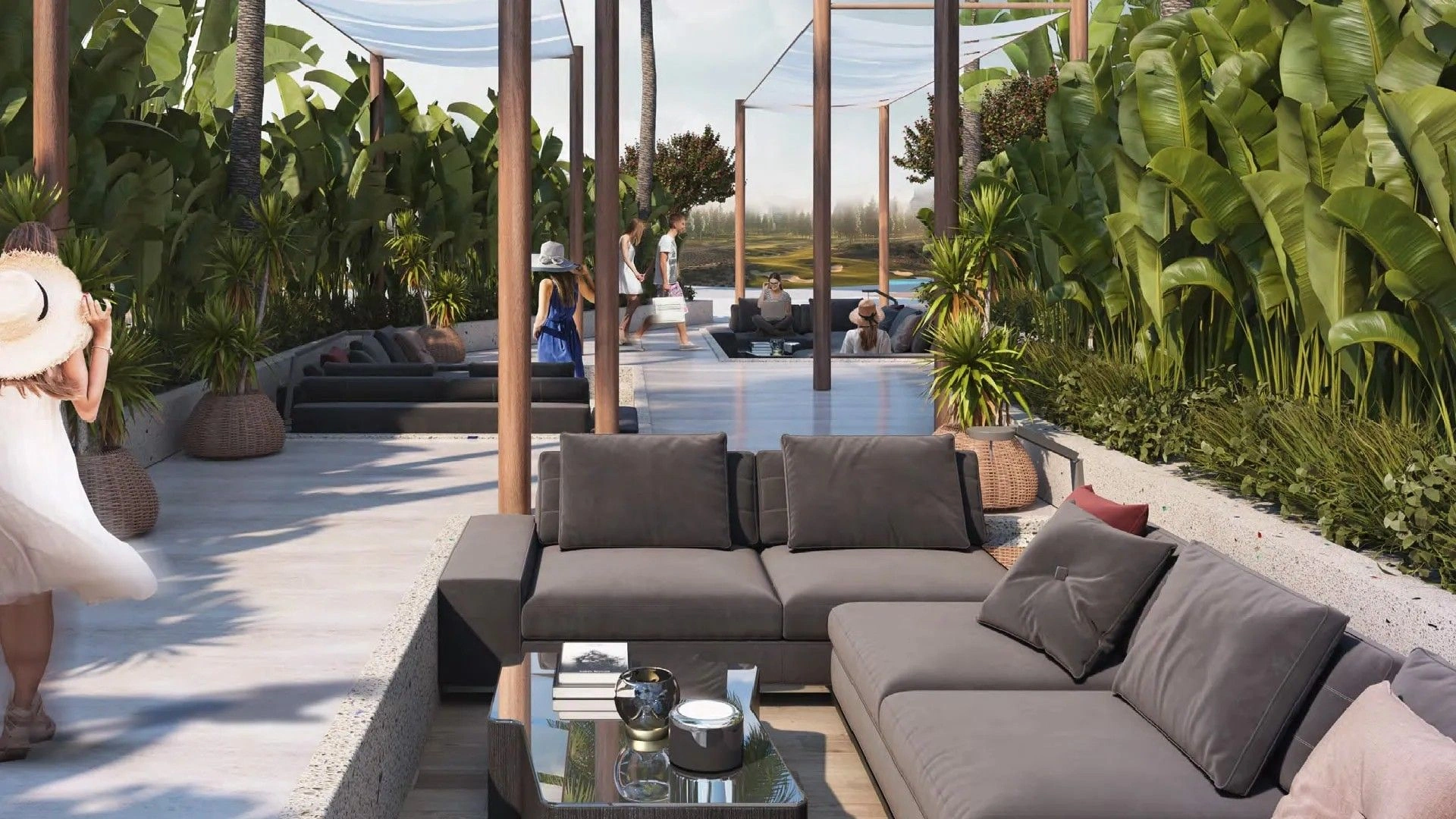 New premium residential complex in the Damac Hills area