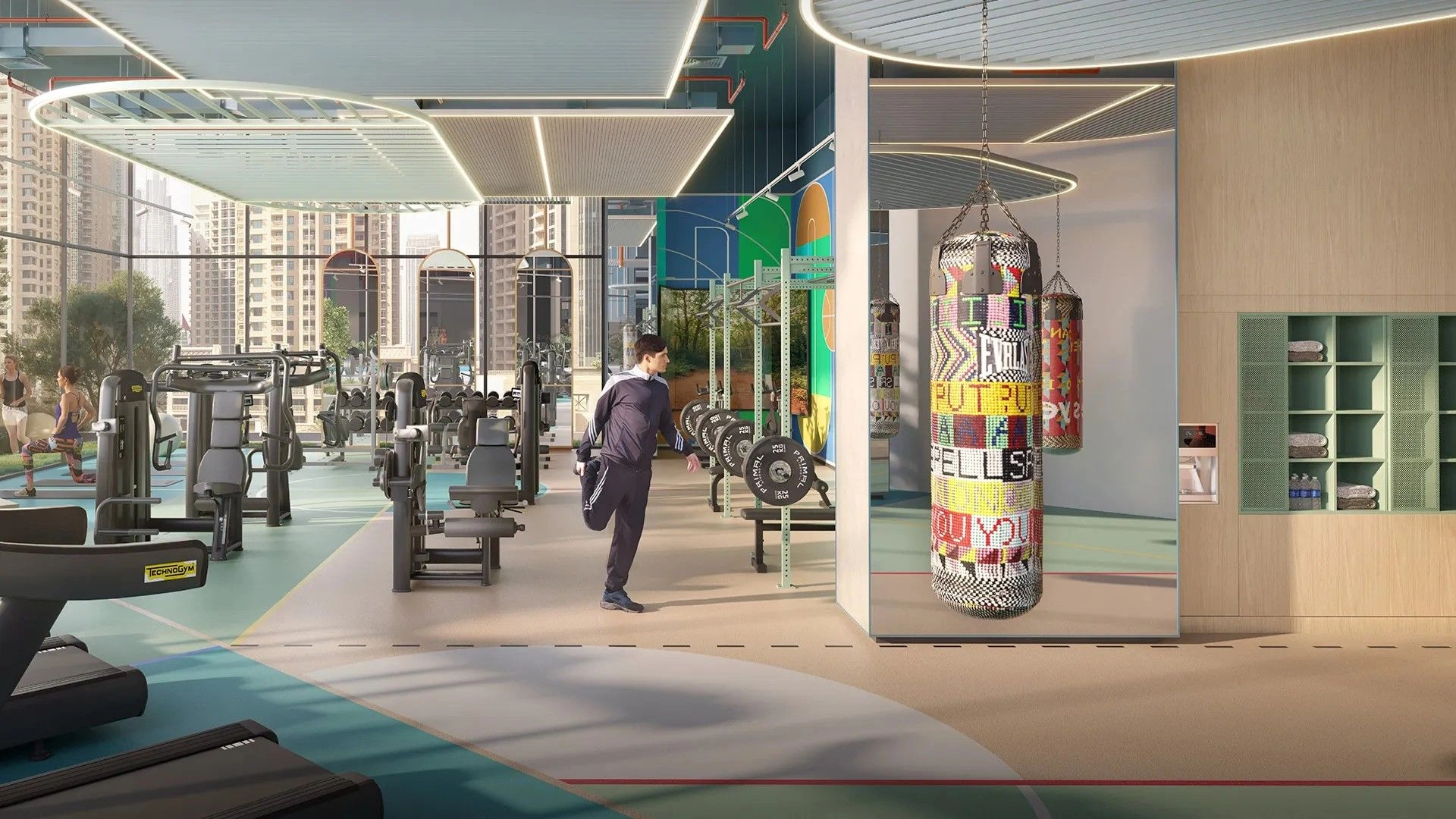 Luxurious complex in heart of emirate Dubai