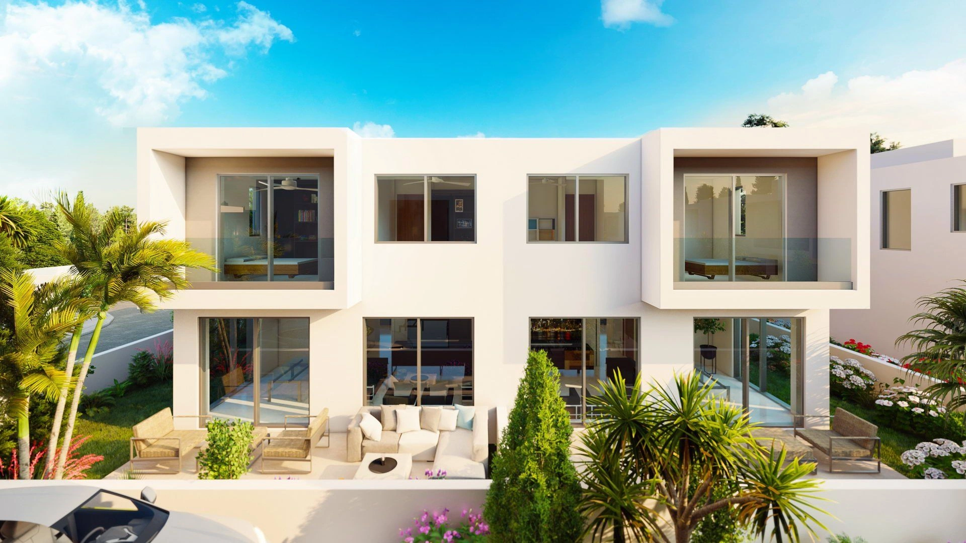 Complexe d’appartements et de villas dans la région de Paphos à Chypre