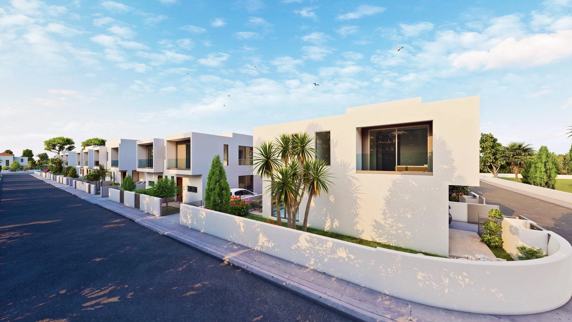Complexe d’appartements et de villas dans la région de Paphos à Chypre