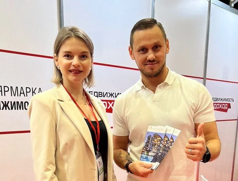 St. Petersburg Real Estate Fair took place at Expoforum in Russia, featuring Natalia Bazhenova