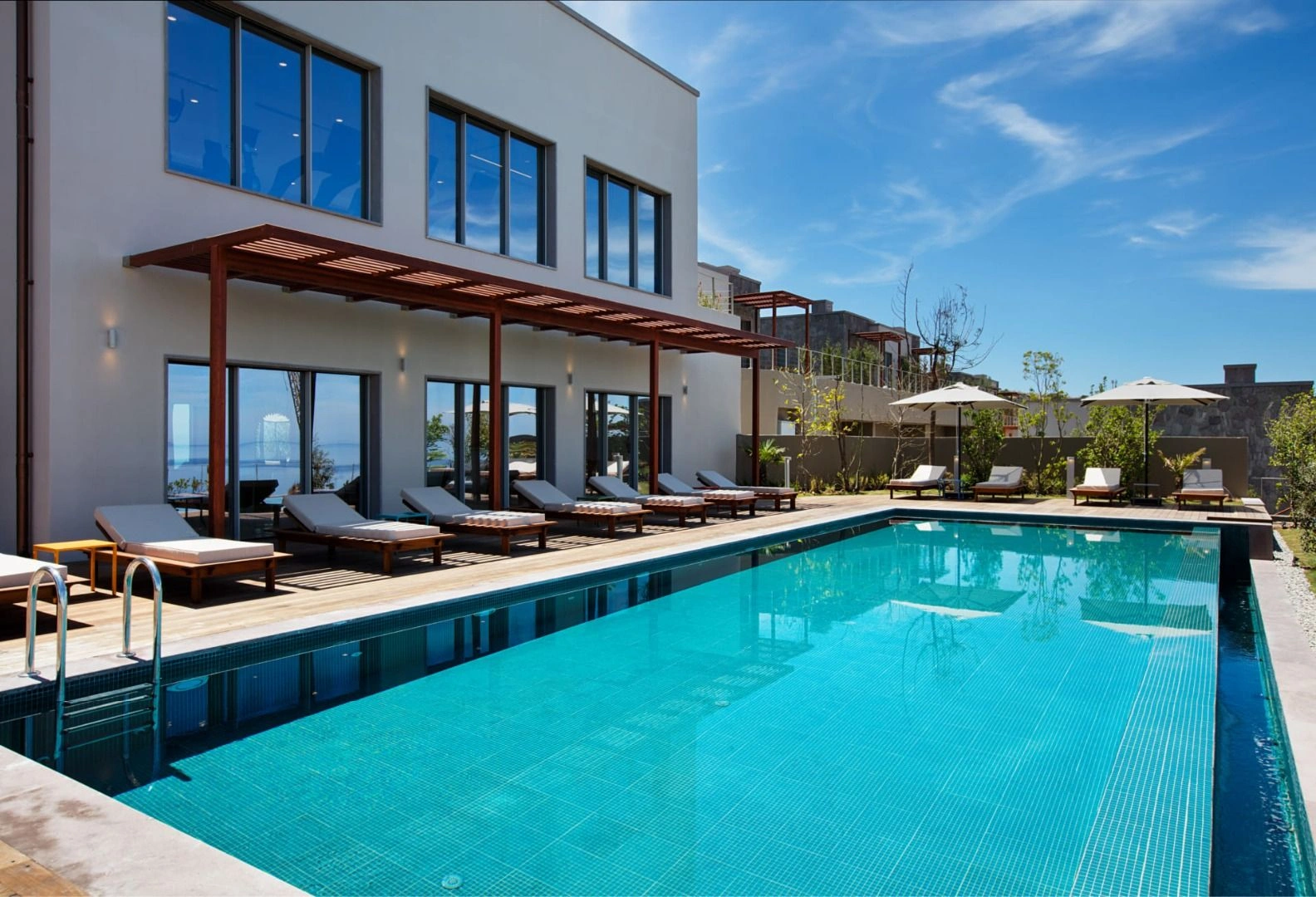 Proyecto lujoso en la bahía costera de Bodrum