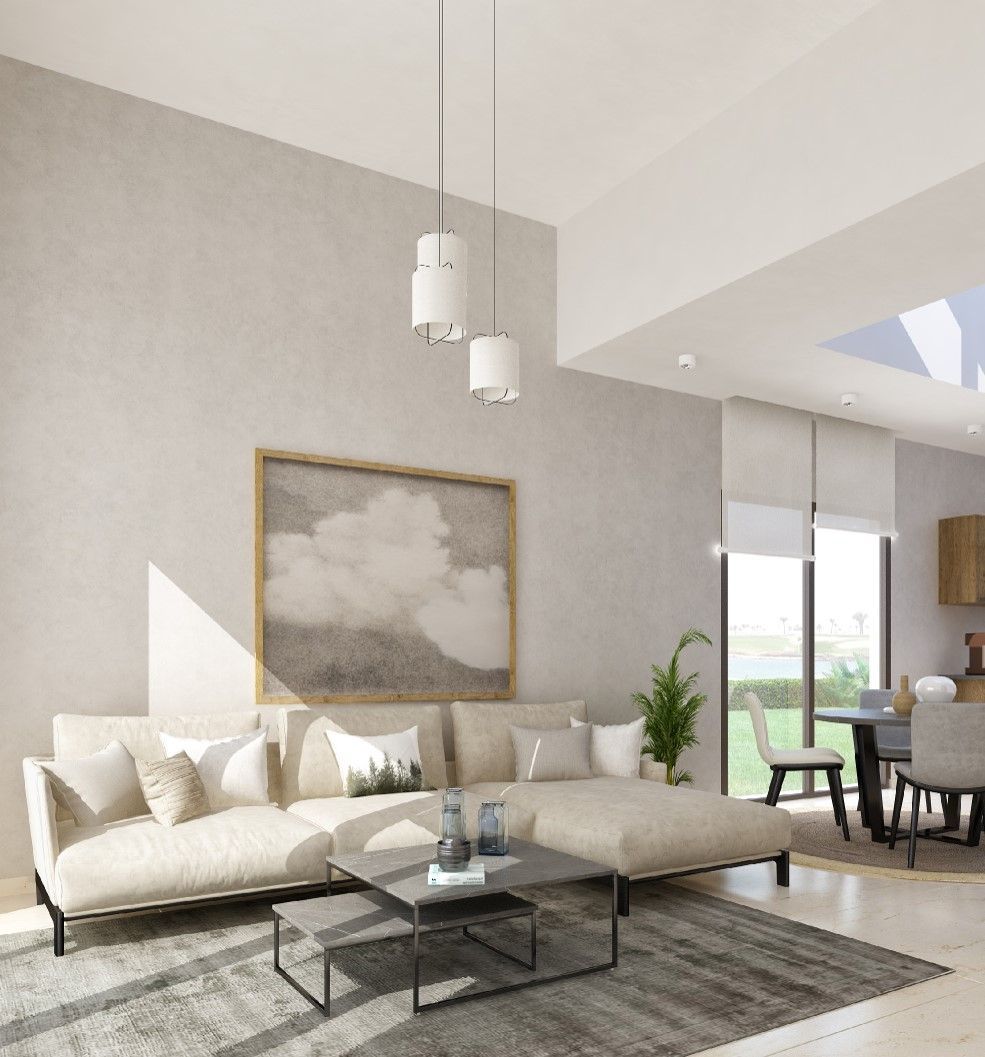 Villa 3+1 in El Gouna overlooking golf course and lake, Egypt