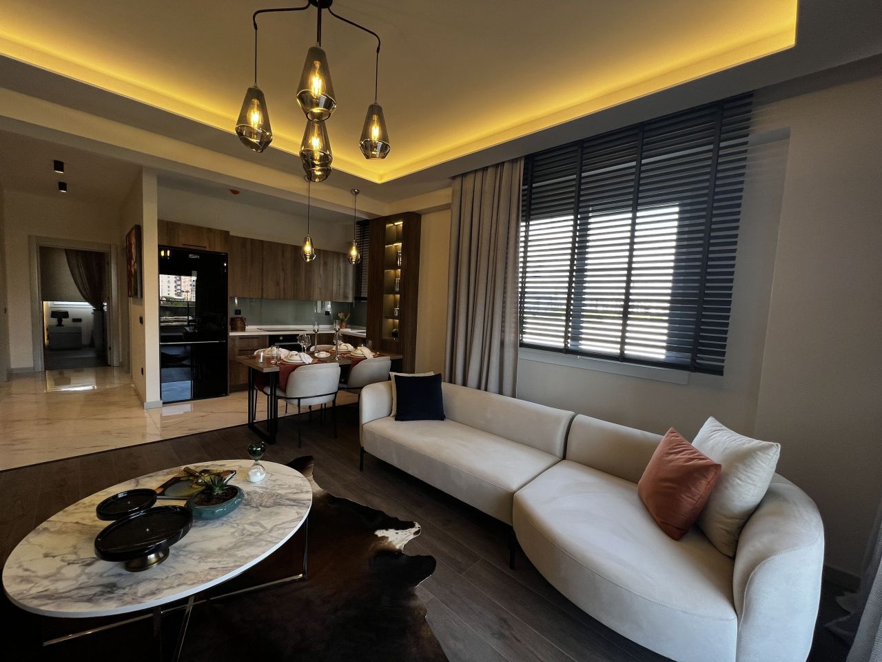 Acogedor apartamento 1+1 en el nuevo complejo residencial de Mersin