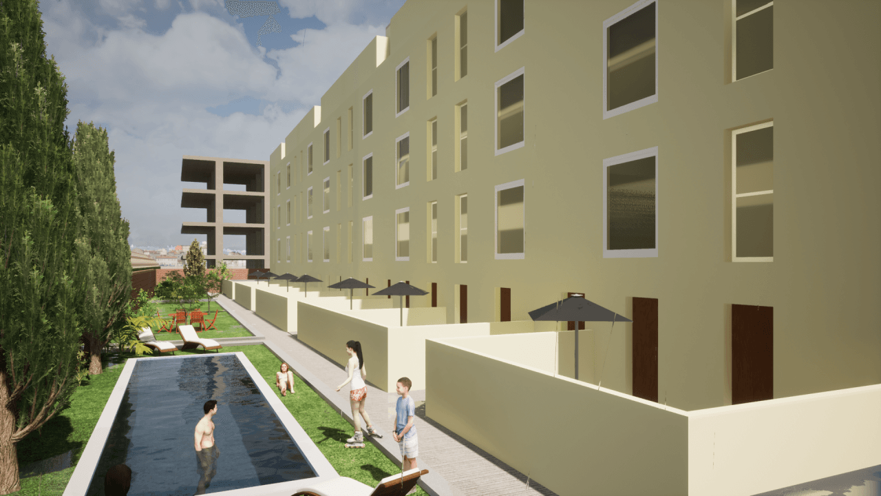 Apartment 2+1 for life in Costa Brava region of Spain