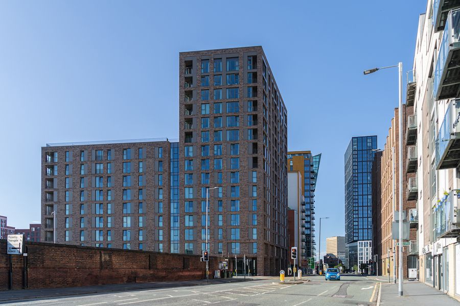 Cozy 46 m2 apartment with designer furniture in Manchester