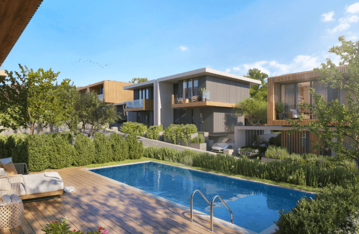 Villa 3+1 con piscina en Bodrum