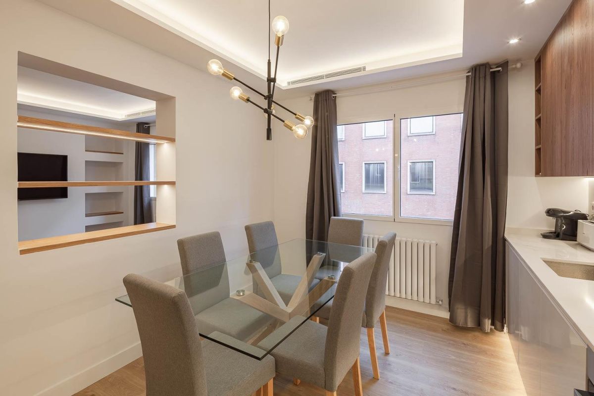 Luxury 2+1 apartment overlooking the city of Madrid