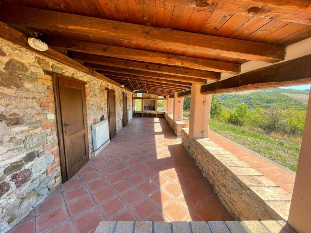 House near necropolis in Grosseto, Italy