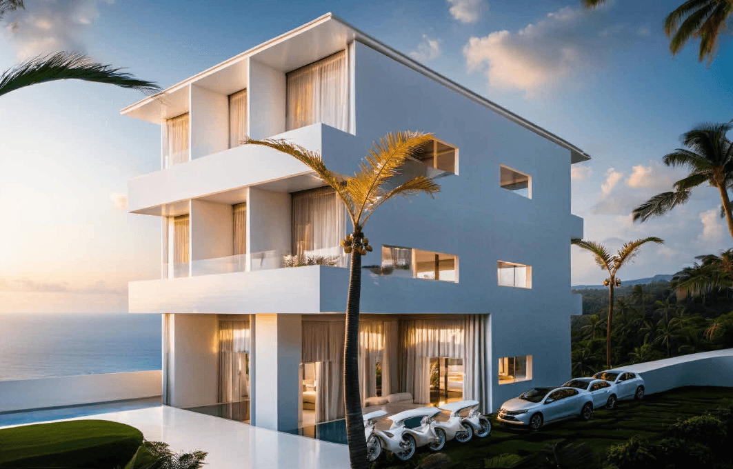 Apartment in Ungasan with ocean view, Indonesia, 27 m2