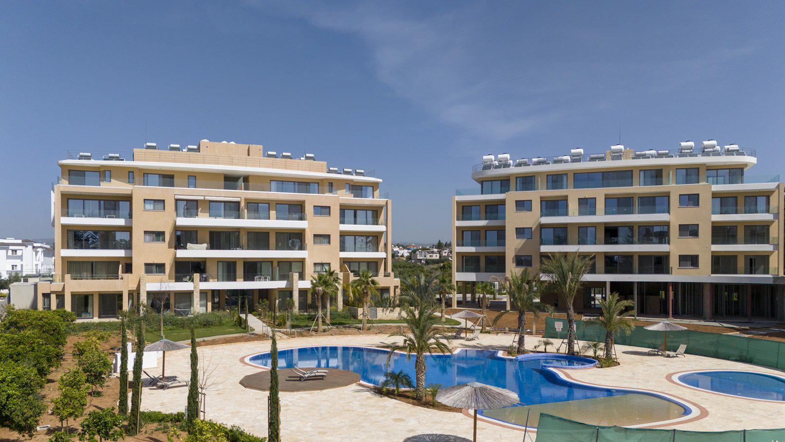 Apartments in a modern residential complex in Limassol, Cyprus