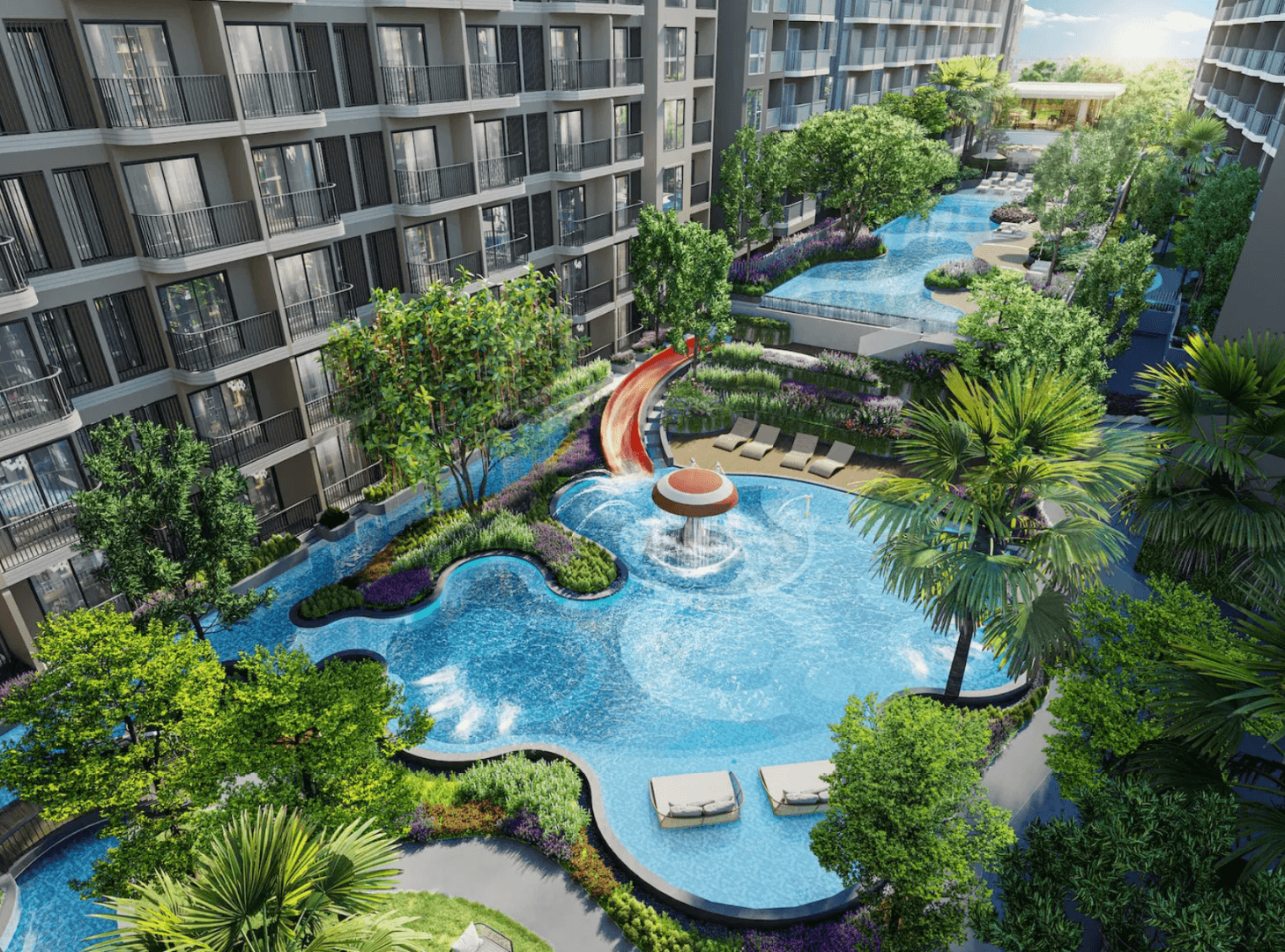Fashionable property in an excellent location in Pattaya Thailand