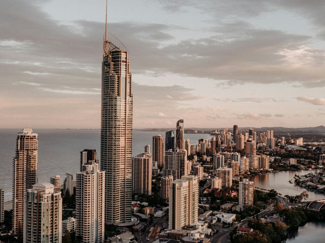 Gold Coast, Avustralya'da aydınlık 2 yatak odalı daire