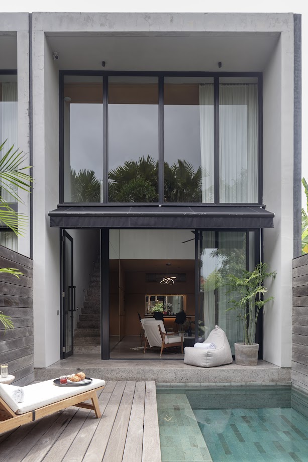 Maison de ville 123 m2 avec piscine intérieure à Berawa, Indonésie